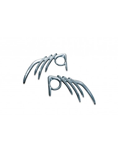 Chromované drápy předních...