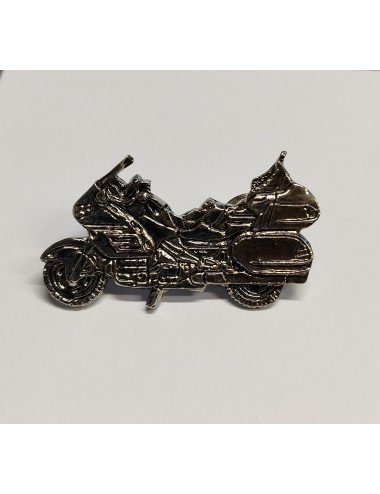 Stříbrný motocyklový odznak