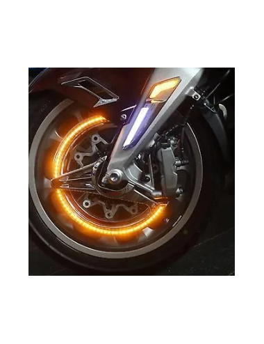 LED osvětlení předního kola